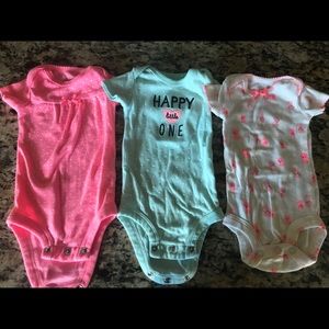 Newborn onesies.